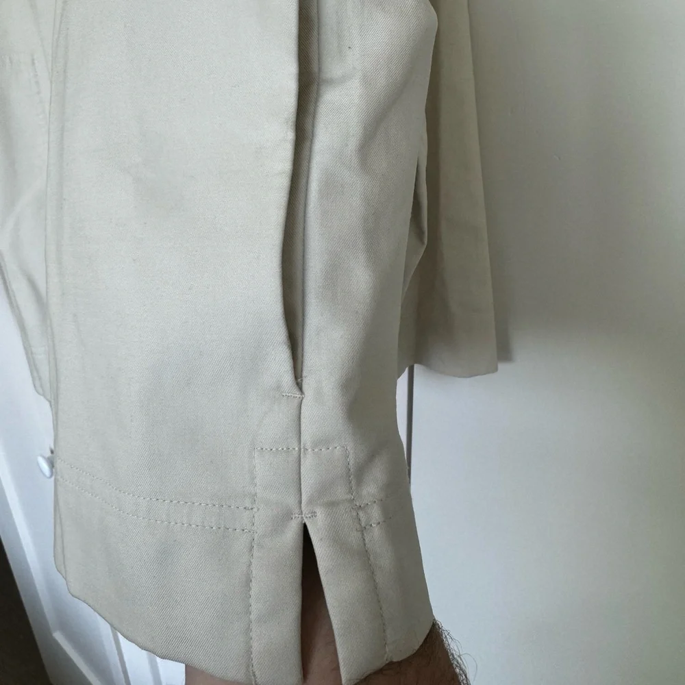 COS half zip cotton jacket - Picture 3 of 4